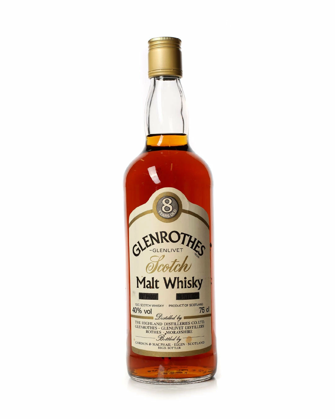 Glenrothes 8 Year Old 1980s Official Bottling 3 Glenrothes 8 Year Old 1980s Official Bottling