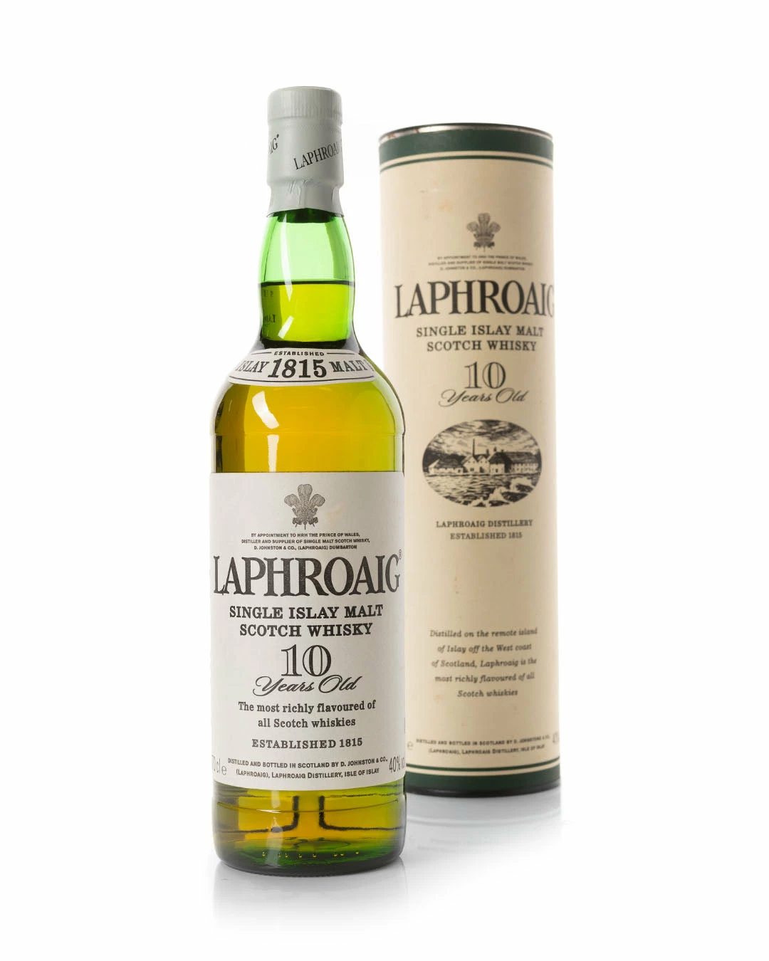 Laphroaig 1990's 10 Year Old With Original Tube 3 Laphroaig 1990's 10 Year Old With Original Tube