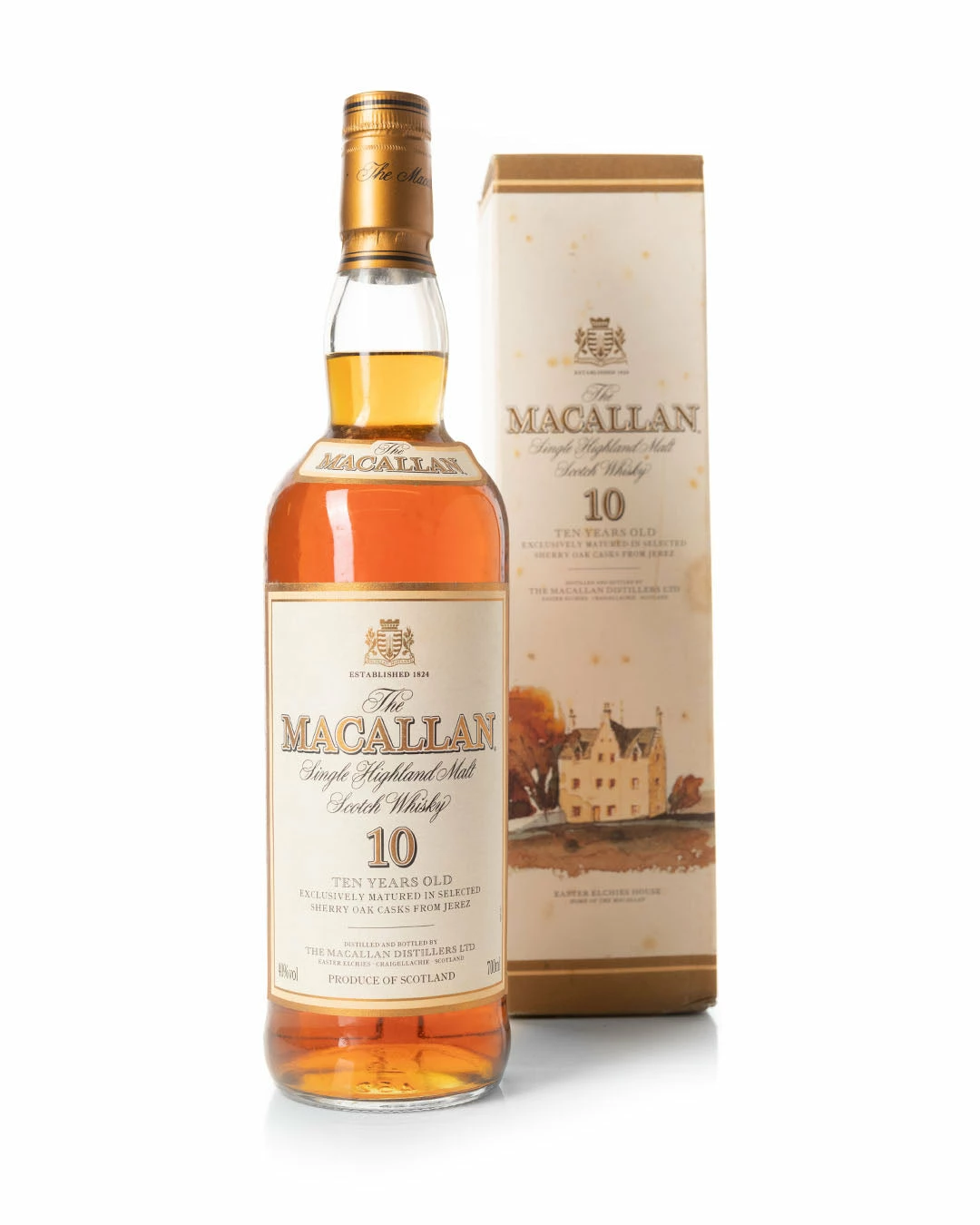 Macallan 10 Year Old Sherry Cask Bottled Early 2000's With Original Box 3 Macallan 10 Year Old Sherry Cask Bottled Early 2000's With Original Box
