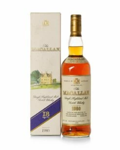 Macallan 1980 18 Year Old Bottled 1999 With Original Box