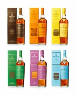 Macallan Edition Series 1-6 Set With Original Boxes